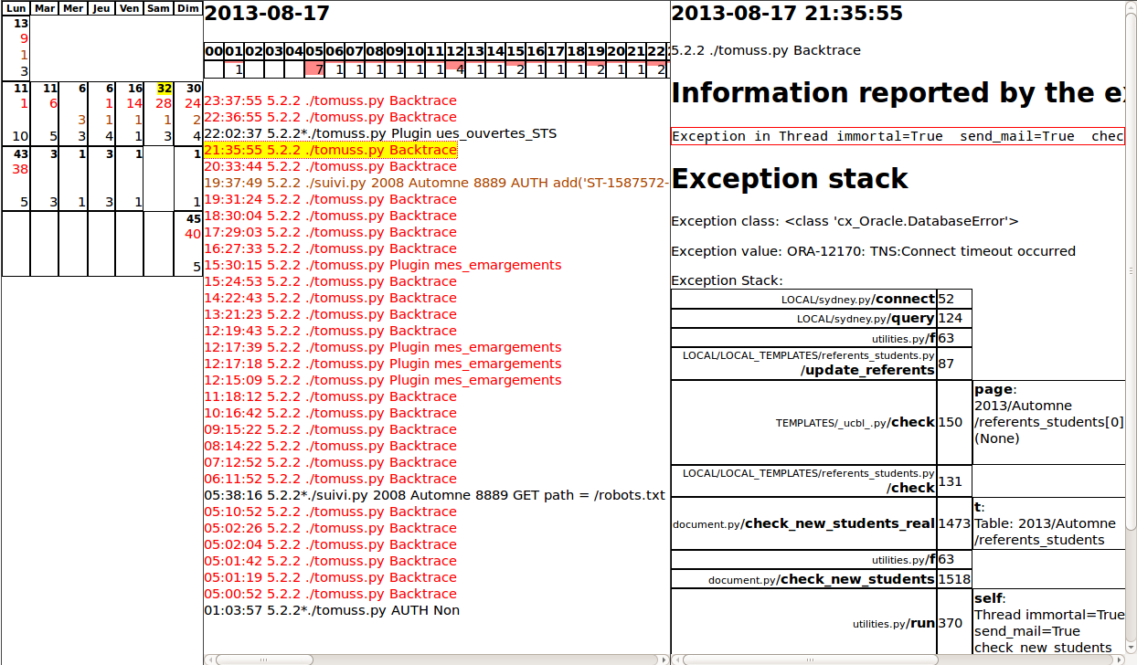 http://perso.univ-lyon1.fr/thierry.excoffier/TOMUSS/SCREENSHOTS/backtraces_en.png