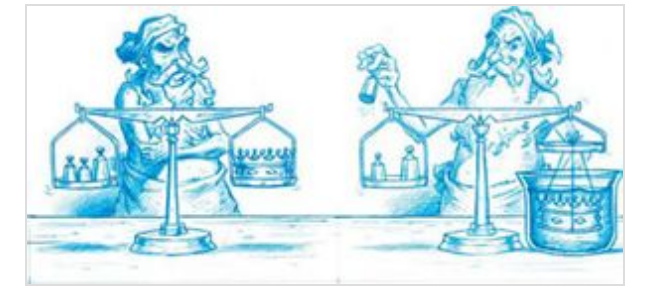 expérience d’Archimède pour Hièron (pour la Science)