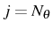 \bgroup\color{black}$ j=N_{\theta}$\egroup