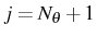 \bgroup\color{black}$ j=N_{\theta}+1$\egroup