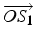 $\overrightarrow{OS_{1}}$