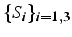 $\{ S_{i}\}_{i=1,3}$