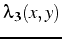 $\lambda_{3}(x,y)$