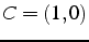 $C=(1,0)$