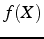 $f(X)$