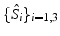 $\{\hat{S}_{i}\}_{i=1,3}$