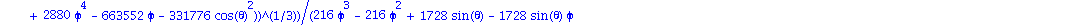 [1/12*((216*phi^3-216*phi^2+1728*sin(theta)-1728*sin(theta)*phi+3*(165888*sin(theta)*phi^3-82944*phi^4*sin(theta)-82944*sin(theta)*phi^2+331773+663552*cos(theta)^2*phi-331776*cos(theta)^2*phi^2-36864*...