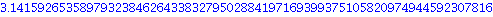 3.141592653589793238462643383279502884197169399375105820974944592307816