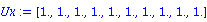 Ux := vector([1., 1., 1., 1., 1., 1., 1., 1., 1., 1.])