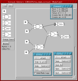 Circuit editor screenshot